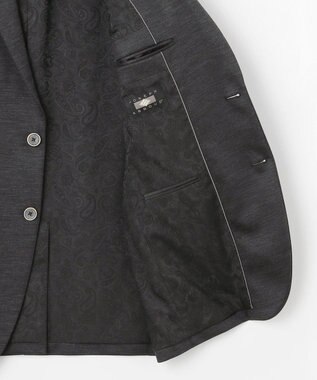 JOSEPH ABBOUD 【尾州産素材/ウールジャージー】T/W モクロディ ジャケット グレー系