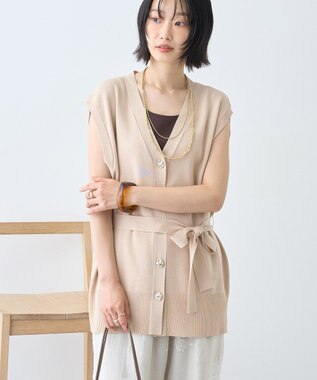 AMERICAN HOLIC 金ボタンニットジレ