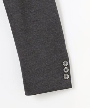 JOSEPH ABBOUD 【尾州産素材/ウールジャージー】T/W モクロディ ジャケット グレー系