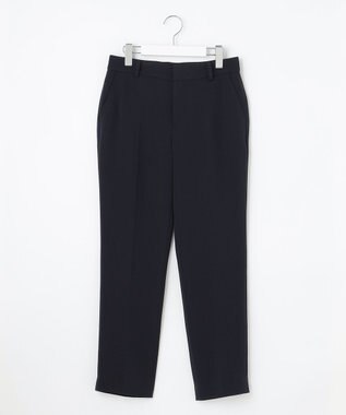 J.PRESS LADIES 【洗える】セラテリーダブルクロス テーパード パンツ ネイビー系