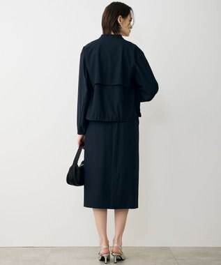 ICB L 【先行予約】 アトラストリコット ナロースカート ネイビー