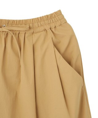 Green Parks 撥水加工ワイドキュロット Beige