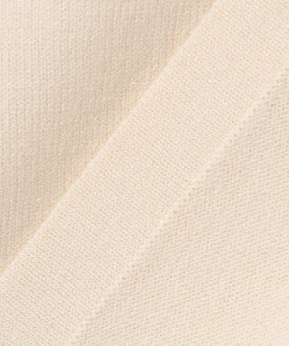 組曲 KIDS 【150-160cm】リボンインターシャニット カーディガン ベージュ系