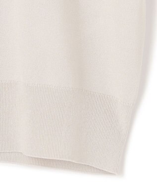 ICB 【WEB限定カラーあり・接触冷感・UVケア・洗える】 シンセティックハイゲージ Vネックプルオーバー トープ系