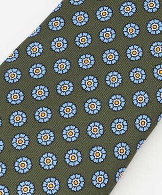 J.PRESS MEN 【ADAMLEY】花小紋ネクタイ カーキ系8