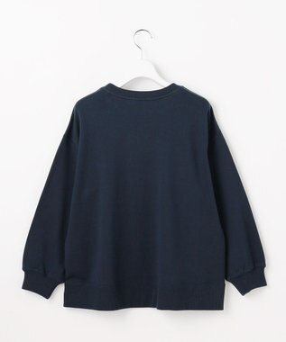 J.PRESS LADIES S 【WEB限定】ロゴ裏毛 スウェット ネイビー系