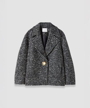 JOSEPH ドニゴール　ショートコート Black