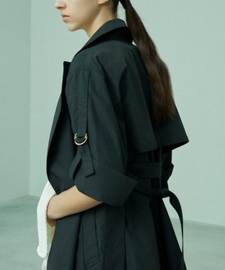 BEIGE， ORCHID / ロングコート Black