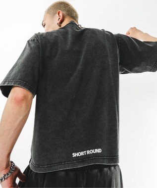 WEGO 【ユニセックス着用ITEM】ブリーチグラフィックT（SS） ブラックその他