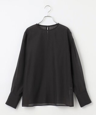 #Newans シアープルオーバーシャツ ブラック系