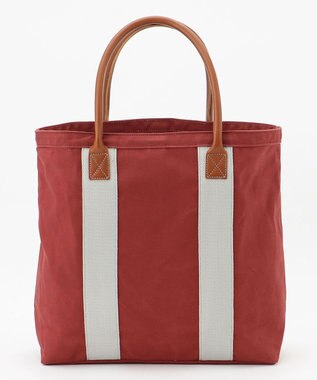 UNBILLION Otias 9号キャンバスパラフィン加工トート レッド