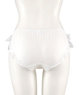 San-ai Resort（三愛水着楽園） エレガントコレクション【2505】デザインヒモショーツ ホワイト