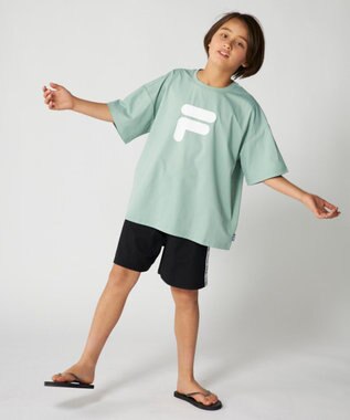 OP／FILA 【FILA】F-BOXロゴラッシュスーツ グリーン