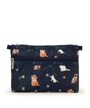 LeSportsac COSMETIC CLUTCH/トロピカルミャオキャット