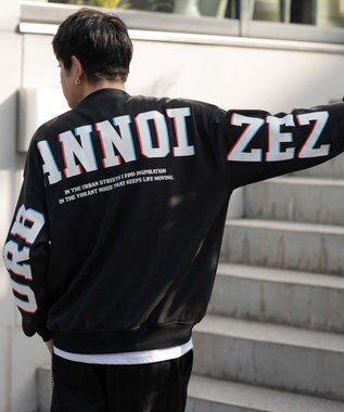 WEGO 【2点SET】アクセ付き裏シャギーグラフィックプルオーバー