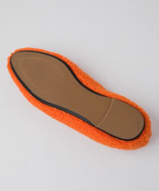 BONTRE 【PRECIEUX JOUET/プレシュウジュエ】ふわモコボアパンプス オレンジ