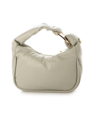 UNBILLION 【テレビ ドラマ着用アイテム】カシュカシュ cachecache / メタルアクセントパフィミニショルダー ライトグリーン