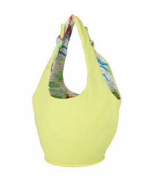 tsumori chisato CARRY Yama Kumo ハンドバッグ トートバッグ リバーシブル イエロー