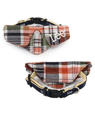 PET PARADISE Lee チェック襟付首輪 ＳＳ 小型犬 マドラスチェック