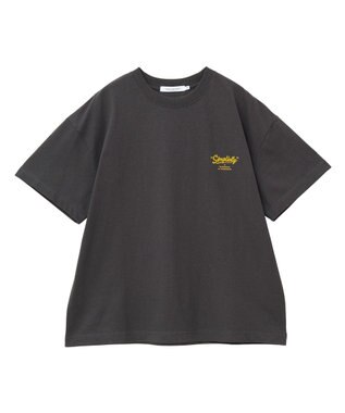 AMERICAN HOLIC サガラ刺繍Ｔシャツ Charcoal Gray