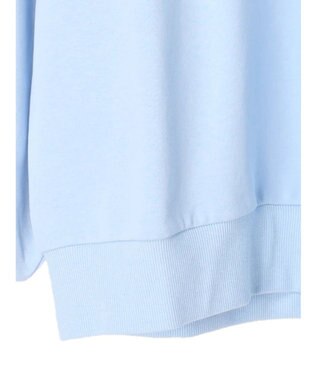 Green Parks 袖ギャザーボリューム裏毛プルオーバー Sax