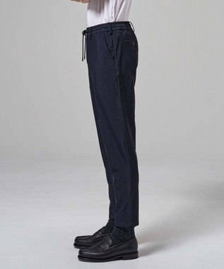 JOSEPH HOMME 【新素材】トリコードレーンストレッチ　ドロスト付テーパードパンツ / PEGG CONVERTIBLE ネイビー系