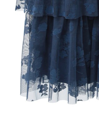 Green Parks ・ＥＬＥＮＣＡＲＥ　ＤＵＥ　フロッキーｐｔチュールスカート Blue