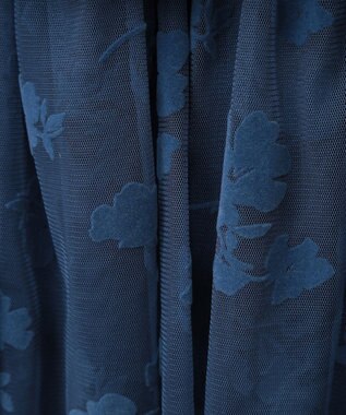 Green Parks ・ＥＬＥＮＣＡＲＥ　ＤＵＥ　フロッキーｐｔチュールスカート Blue