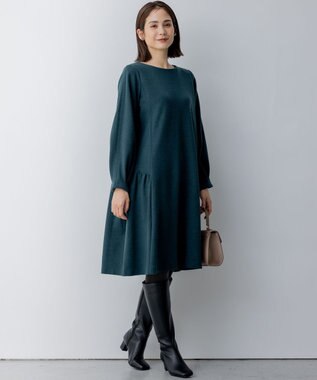 組曲 【WEB限定】ティアードリトルワンピース ダークグリーン系