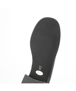 ing <ing>ヒールローファー ブラック