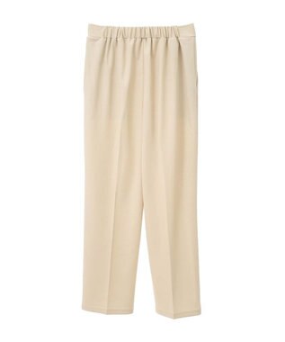 Green Parks らくスレ　ストレートパンツ Ecru
