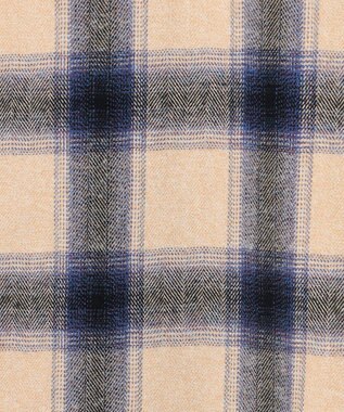 JOSEPH ABBOUD MOUNTAIN 【オーガニックコットン/ソフト】ムリネチェック シャツ アイボリー系4