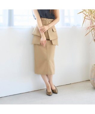 MODE ET JACOMO <carino>【レイン対応】中敷きデザインバレエシューズ オークエナメル