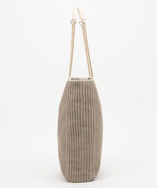 LeSportsac CHAIN CROCHET N/S TOTE/ベージュクロシェ ベージュクロシェ