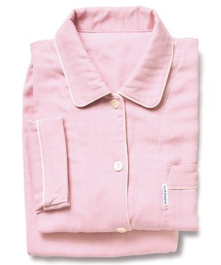 ワコール／睡眠科学 【パジャマ】　三重ガーゼ　ロング袖・ロングパンツ　睡眠科学／ワコール　YDX552 ピンク