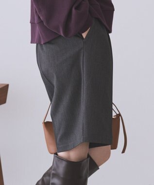 AMERICAN HOLIC イージーケアタックハーフパンツ Gray Mixture