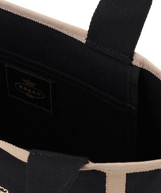 TOCCA BOW BRIDGE CANVAS TOTE トートバッグ【古畑星夏さん着用】 ブラック系5