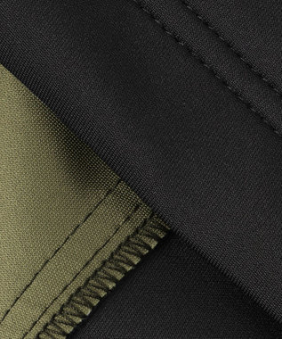 PW CIRCULUS 【MEN】カラーブロッキング プルオーバー ゴルフ ブラック系