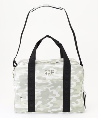 23区GOLF 【UNISEX】カモフラ柄 ボストンバッグ ホワイト系5
