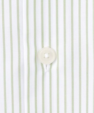 GOTAIRIKU 【形態安定】PREMIUMPLEATS_セミワイドカラー _通年ドレスシャツ(26年春夏限定色) グリーン系1