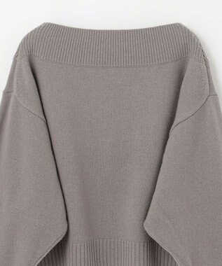GRACE CONTINENTAL ウールルーズニットトップ グレー