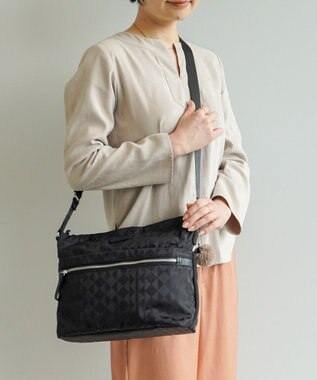 ACE BAGS & LUGGAGE Kanana project カナナモノグラム3rd ショルダーバッグ 11912 カナナ プロジェクト ブラック