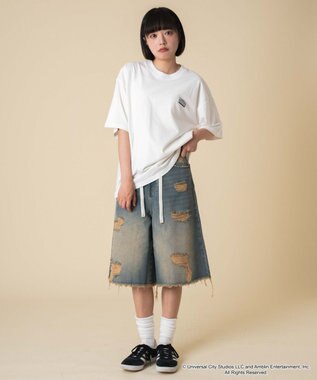 WEGO 【新柄追加/BACK　TO　THE　FUTUR/ユニセックス着用ITEM/SMLサイズ展開】BACK　TO　THE　FUTURE　グラフィックT（S） 柄3