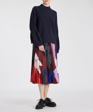 Paul Smith リブ プルオーバーニット ネイビー