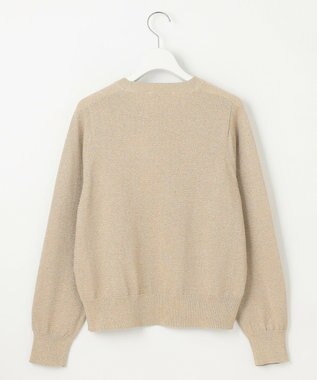 自由区 L 【カタログ掲載・洗える】エンブレム ニット ベージュ