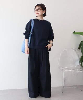 AMERICAN HOLIC コクーンスウェット Navy