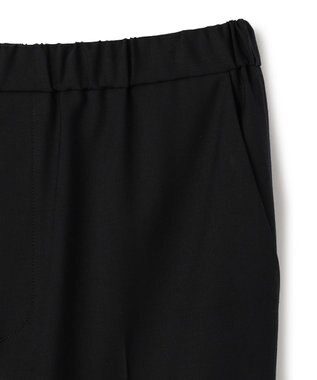 BEIGE， CELEST / ウエストゴム イージーストレートパンツ Black