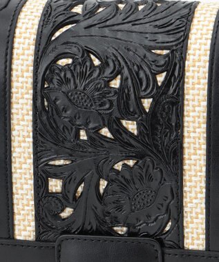 GRACE CONTINENTAL Cutwork mini Bag ブラック