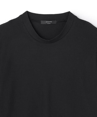JOSEPH HOMME 【WEB限定】【新素材】エアータックジャージー  クルーネックTシャツ ブラック系