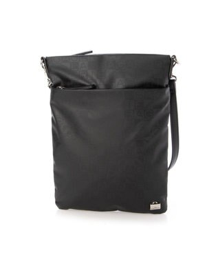 LA BAGAGERIE モノグラムデイリースマホポシェット ブラック